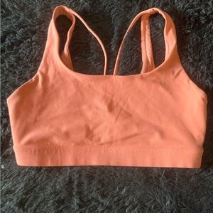 Athleta Vibrant Orange Sports Bra